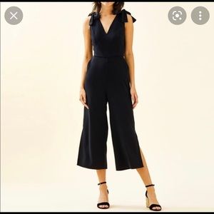 Royal blue Lilly Pulitzer cropped length jumpsuit